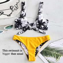 Load image into Gallery viewer, Padded Swimwear Bandeau swimwear women push up s