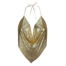 Load image into Gallery viewer, Padded Swimwear Sexy Women Sequin Swimwear Bra Tops Vest Halter Padded Tanks Tops