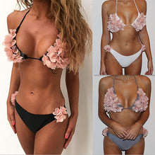Load image into Gallery viewer, Padded Swimwear 2019 Summer Bikinis Women Swimsuit Push Up Swimwear Brazilian Bikini Set