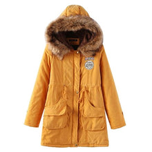 Load image into Gallery viewer, Winter/Spring Coat  Women Fluffy Parkas Female Women Coat Thicken Warm Cotton Winter Jacket