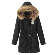 Load image into Gallery viewer, Winter/Spring Coat  Women Fluffy Parkas Female Women Coat Thicken Warm Cotton Winter Jacket