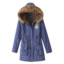 Load image into Gallery viewer, Winter/Spring Coat  Women Fluffy Parkas Female Women Coat Thicken Warm Cotton Winter Jacket