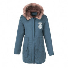 Load image into Gallery viewer, Winter/Spring Coat  Women Fluffy Parkas Female Women Coat Thicken Warm Cotton Winter Jacket