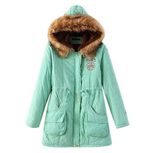 Load image into Gallery viewer, Winter/Spring Coat  Women Fluffy Parkas Female Women Coat Thicken Warm Cotton Winter Jacket