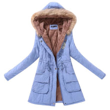 Load image into Gallery viewer, Winter/Spring Coat  Women Fluffy Parkas Female Women Coat Thicken Warm Cotton Winter Jacket