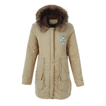 Load image into Gallery viewer, Winter/Spring Coat  Women Fluffy Parkas Female Women Coat Thicken Warm Cotton Winter Jacket