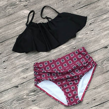 Load image into Gallery viewer, Padded Swimwear 2019 Mujer Swimsuit Swimwear Women High Waist Bikini Set