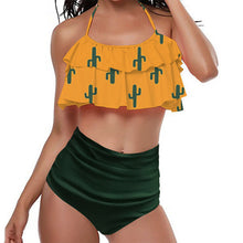 Load image into Gallery viewer, Padded Swimwear 2019 Mujer Swimsuit Swimwear Women High Waist Bikini Set