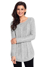 Load image into Gallery viewer, Oversized Sweater New Women Sweater Sexy Style Women Sexy Oversized Knit High-low