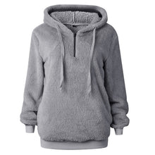 Load image into Gallery viewer, Oversized Sweater Warm Hooded Sweater Women Thick Pullovers