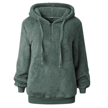 Load image into Gallery viewer, Oversized Sweater Warm Hooded Sweater Women Thick Pullovers