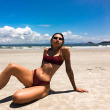 Load image into Gallery viewer, Padded Swimwear 2019 New Summer Women Solid Bikini Set Push-up