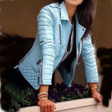 Load image into Gallery viewer, Leather Jackets 2019 New Fashion Women Spring Autumn Soft Faux