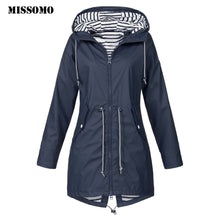 Load image into Gallery viewer, Winter/Spring Coat Clothes Women 2019 Solid Rain Jacket Outdoor Jackets
