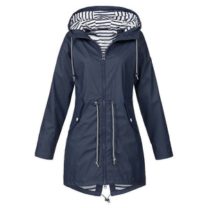 Winter/Spring Coat Clothes Women 2019 Solid Rain Jacket Outdoor Jackets