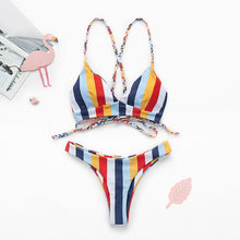 Load image into Gallery viewer, Padded Swimwear Bandeau swimwear women push up s
