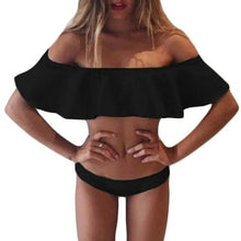 Load image into Gallery viewer, Padded Swimwear 2019 Sexy Bandeau   Women Swimsuit Push Up