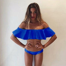 Load image into Gallery viewer, Padded Swimwear 2019 Sexy Bandeau   Women Swimsuit Push Up