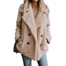 Load image into Gallery viewer, Lamb  wool Coat Women's Jackets Warm Winter Coat Women Cardigans Ladies