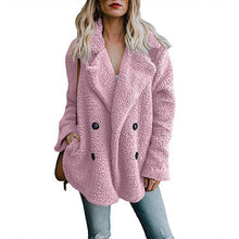 Load image into Gallery viewer, Lamb  wool Coat Women's Jackets Warm Winter Coat Women Cardigans Ladies