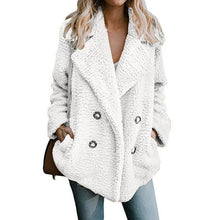 Load image into Gallery viewer, Lamb  wool Coat Women's Jackets Warm Winter Coat Women Cardigans Ladies