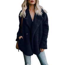Load image into Gallery viewer, Lamb  wool Coat Women's Jackets Warm Winter Coat Women Cardigans Ladies