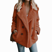 Load image into Gallery viewer, Lamb  wool Coat Women's Jackets Warm Winter Coat Women Cardigans Ladies