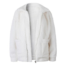 Load image into Gallery viewer, Lambs wool Coat Warm Thick Teddy Coat Female Casual Overcoat Oversize Outerwear