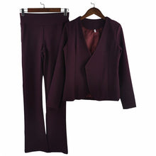 Load image into Gallery viewer, Shapewear Office Lady Suits  Professional Pants Suit