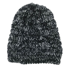 Load image into Gallery viewer, Ponytail Beanie Hat New Women Ponytail Stretch Knitled Crochet